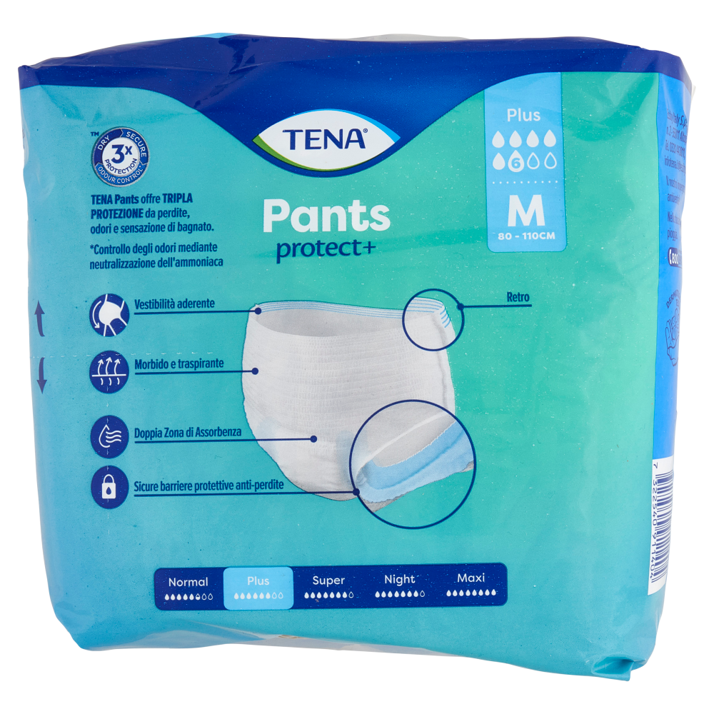 Tena Pants protect+ Plus M 9 pz
