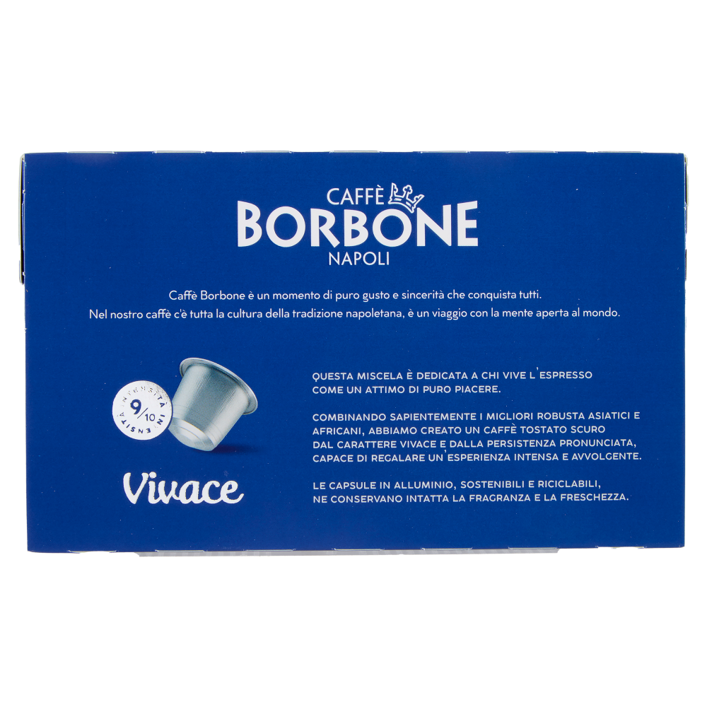 Caffè Borbone Vivace Capsule in Alluminio Compatibili Nespresso* 30 x 5 g