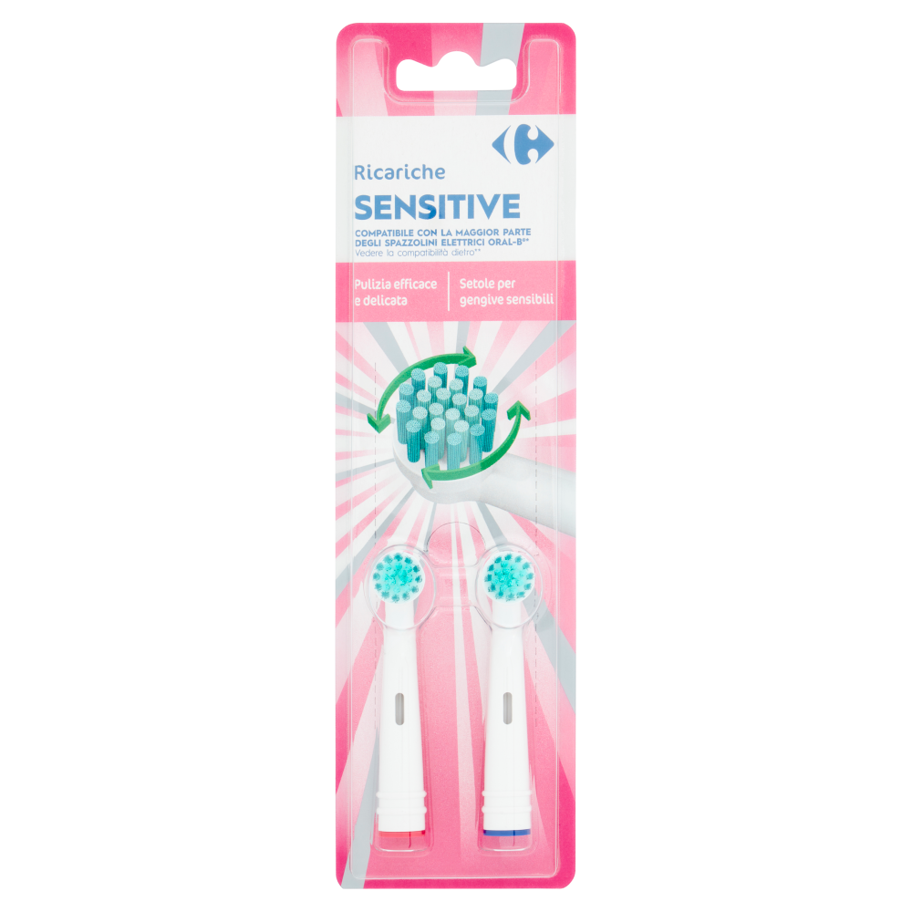 Carrefour Ricariche Sensitive 2 pz