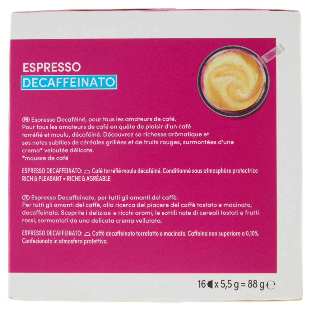 NESCAFÉ DOLCE GUSTO Espresso Decaffeinato Caffè 16 Capsule 88g