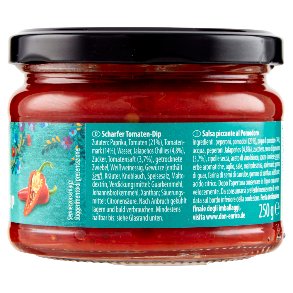 Don Enrico México Tomato Chili Dip 250 g