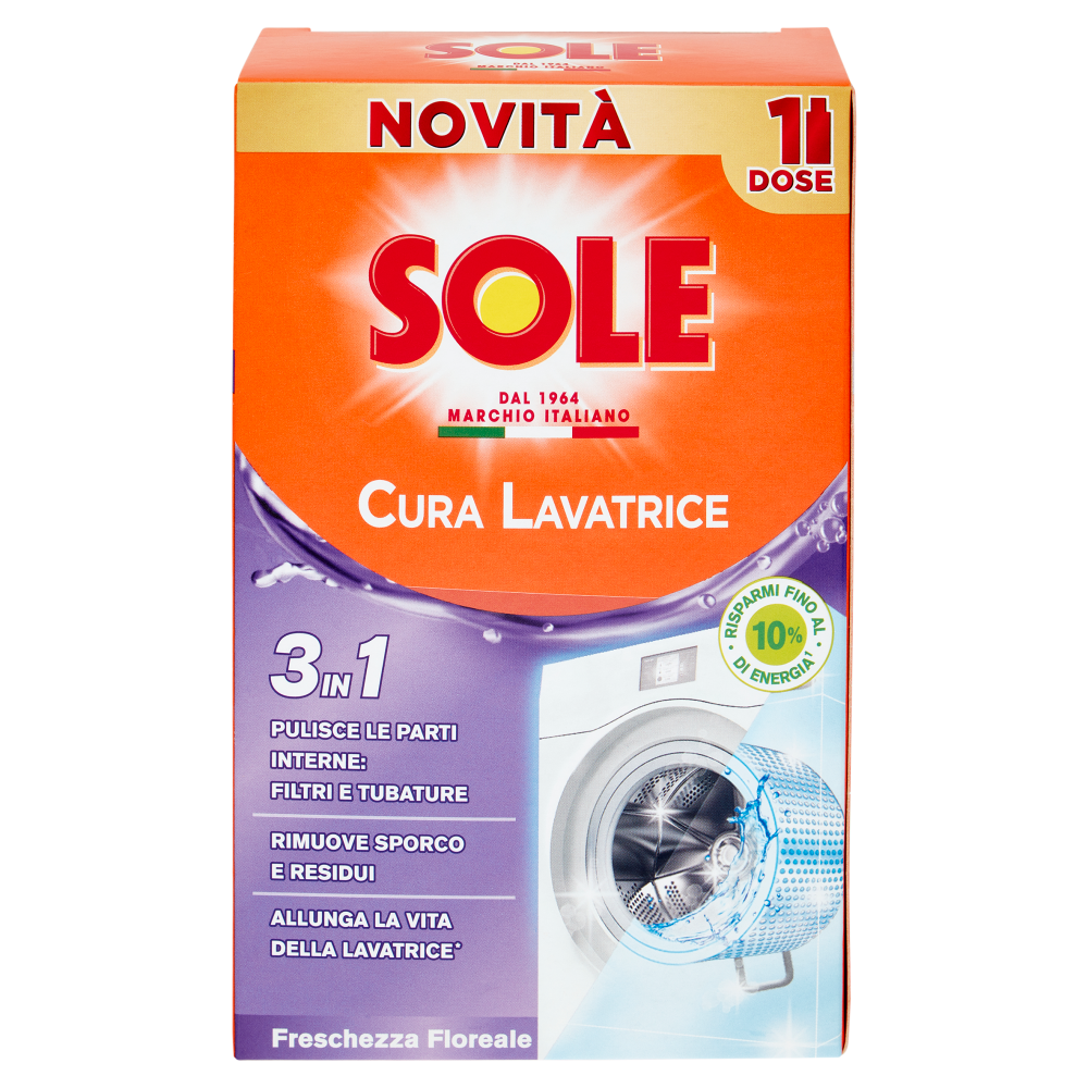 Sole Freschezza Floreale Cura Lavatrice 250 ml