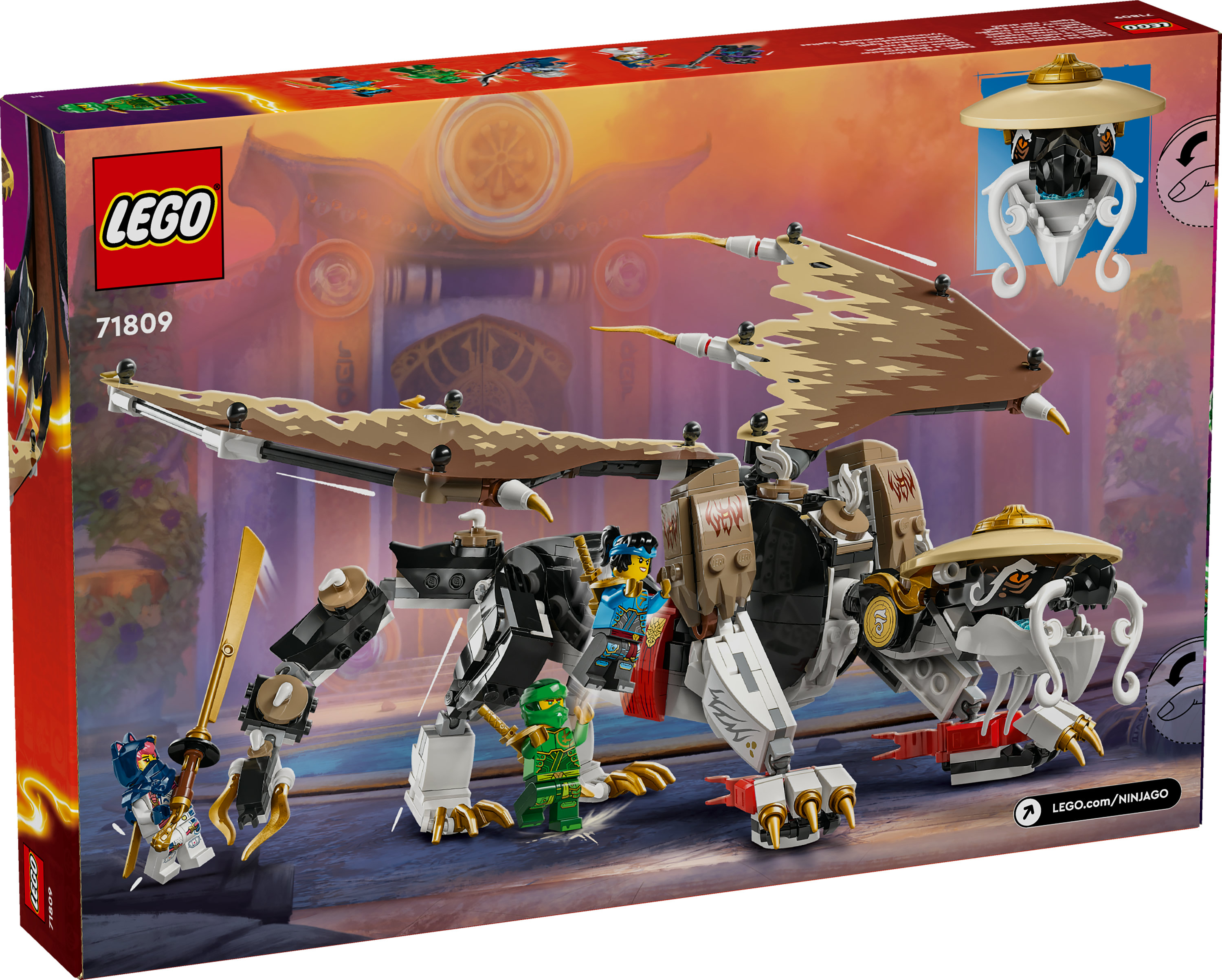 LEGO NINJAGO Egalt, il Drago Maestro
