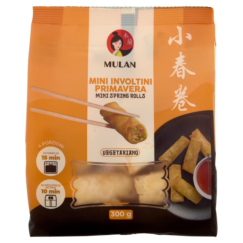 Mulan Mini Involtini Primavera 300 g