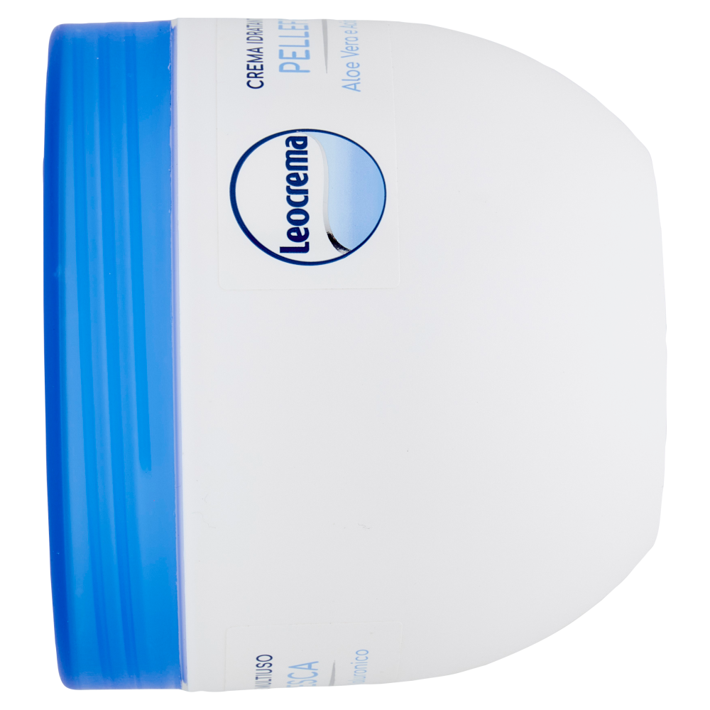 Leocrema Crema Idratante Multiuso Pellefresca Aloe Vera e Acido Ialuronico 300 ml