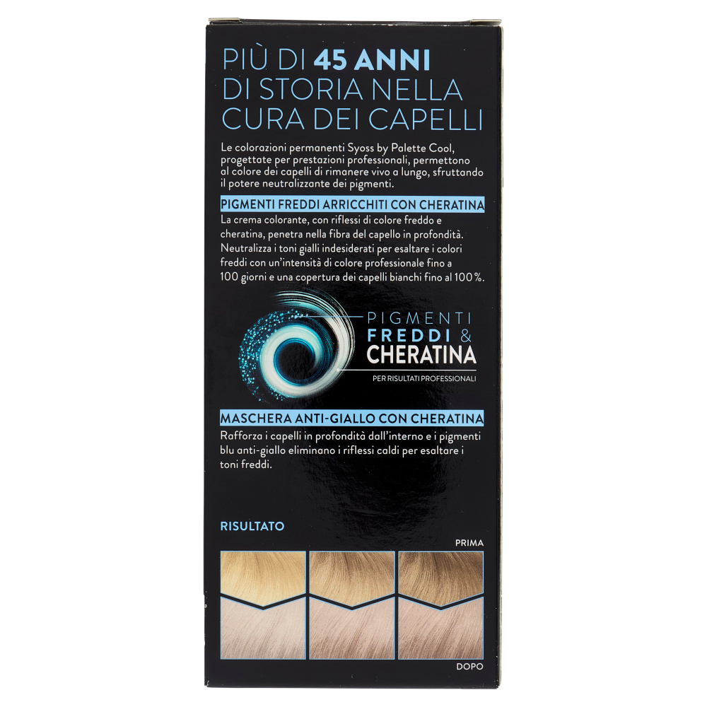 Syoss By Palette Colorazione Permanente 12_59 Biondo Platino Cool