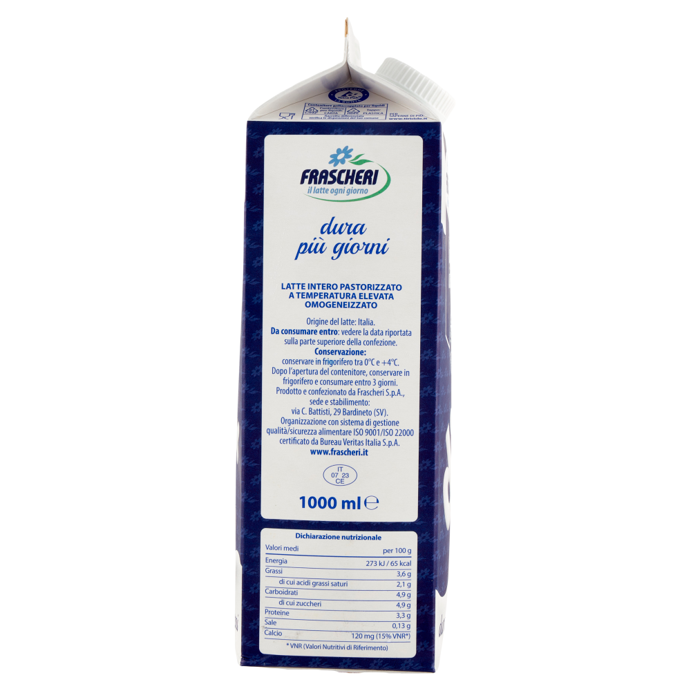 Frascheri latte intero di+ 1000 ml