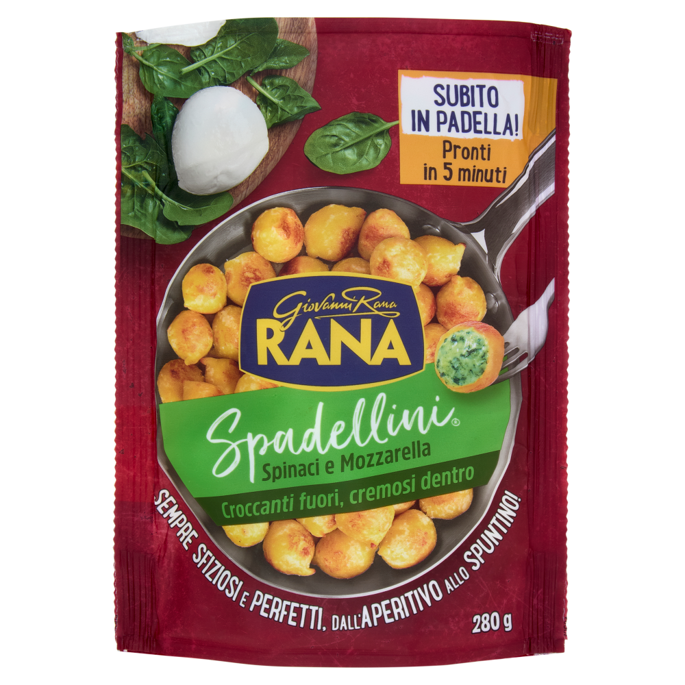Giovanni Rana Spadellini Spinaci e Mozzarella 280 g