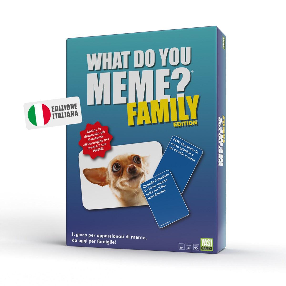 Rocco Giocattoli What Do You Meme? Family Edition Gioco da tavolo Festa