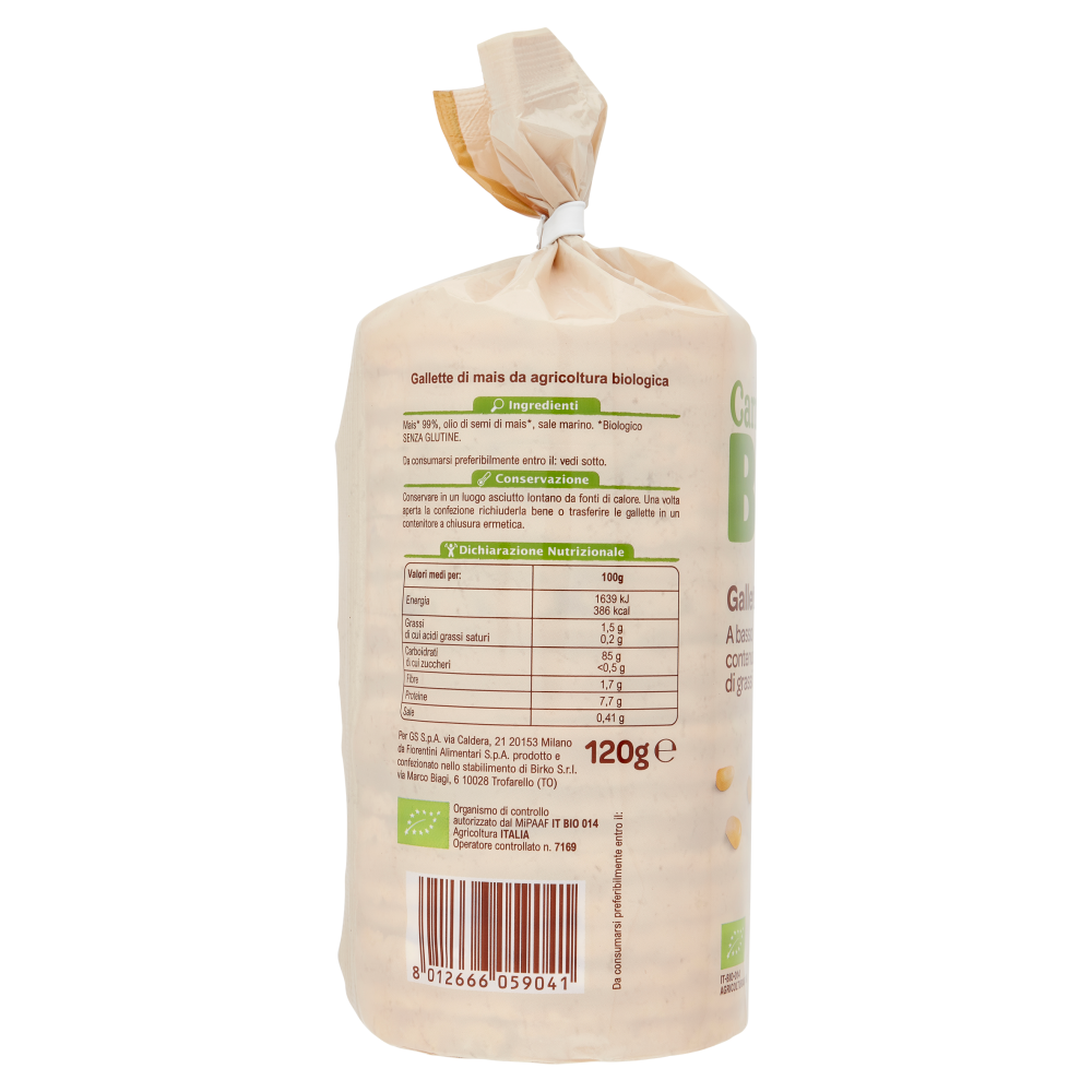Carrefour Bio Gallette di Mais 120 g