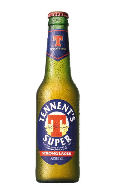 Tennents Super, Birra Bottiglia 35,5cl
