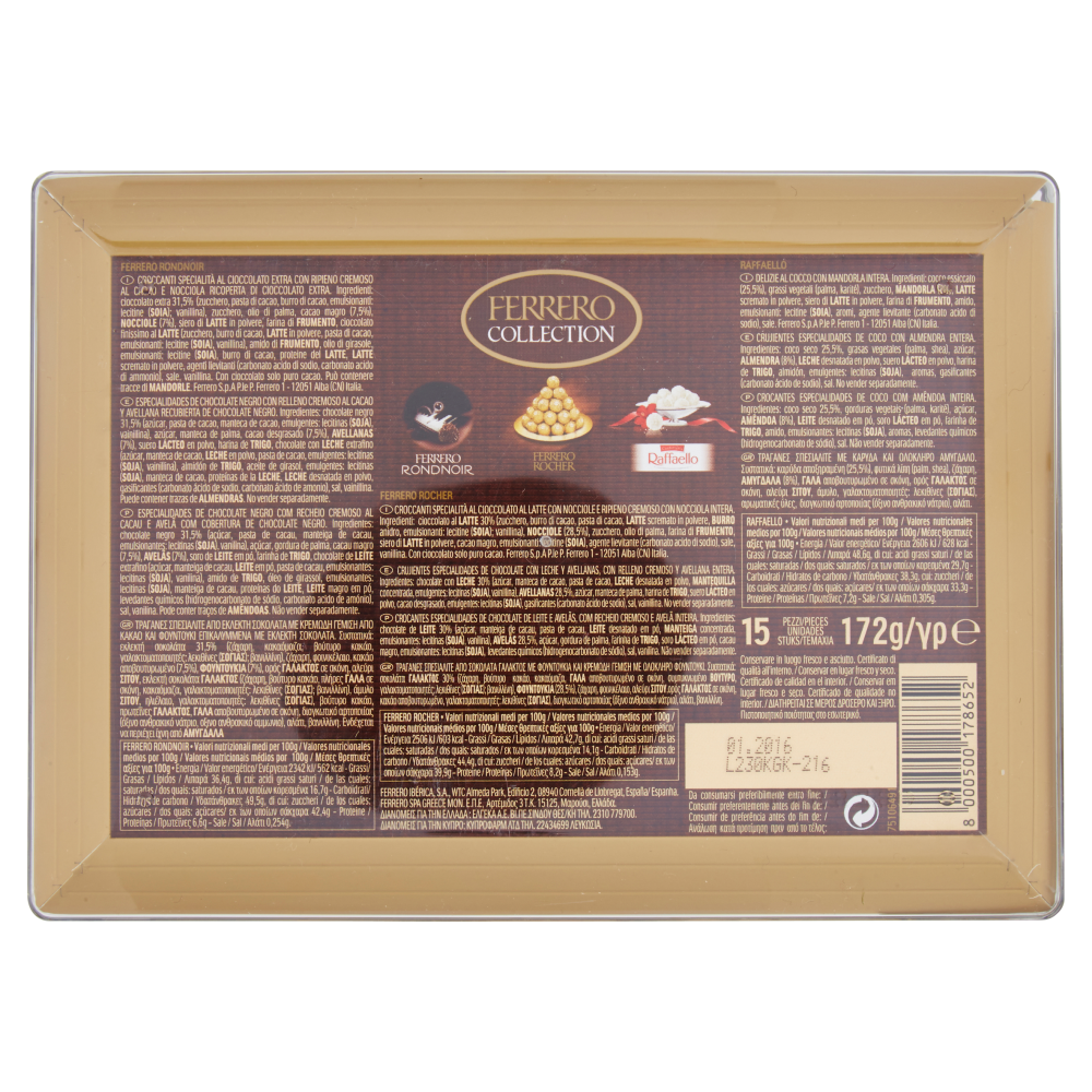 Ferrero Collection 15 Pezzi 172 g