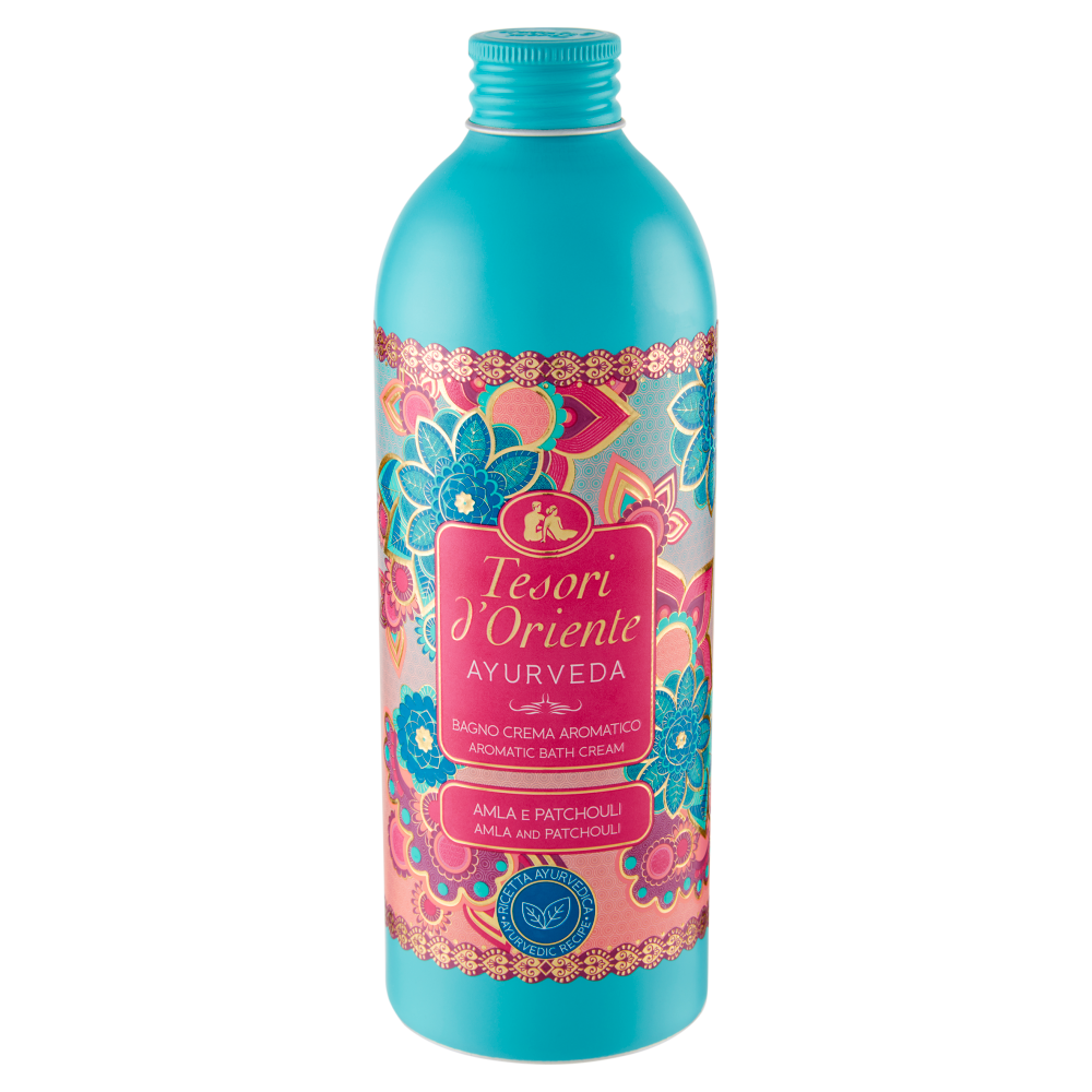 Tesori d'Oriente Ayurveda Bagno Crema Aromatico Amla e Patchouli 500 ml