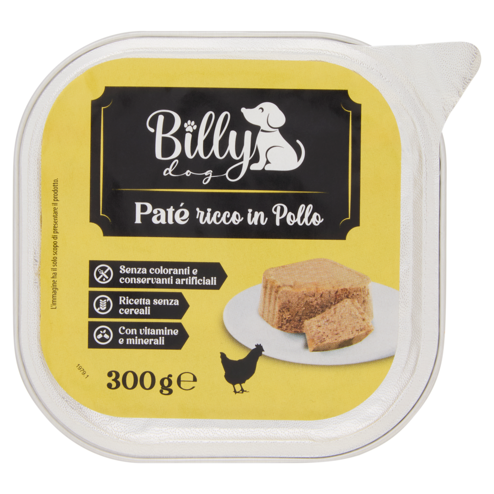 Billy dog Pat&eacute; ricco in Pollo 300 g