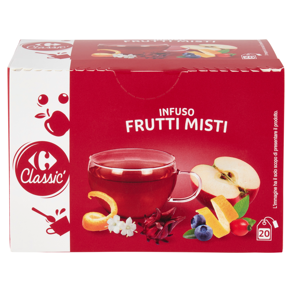 Carrefour Classic Infusi Frutti Misti filtri 20 x 3 g