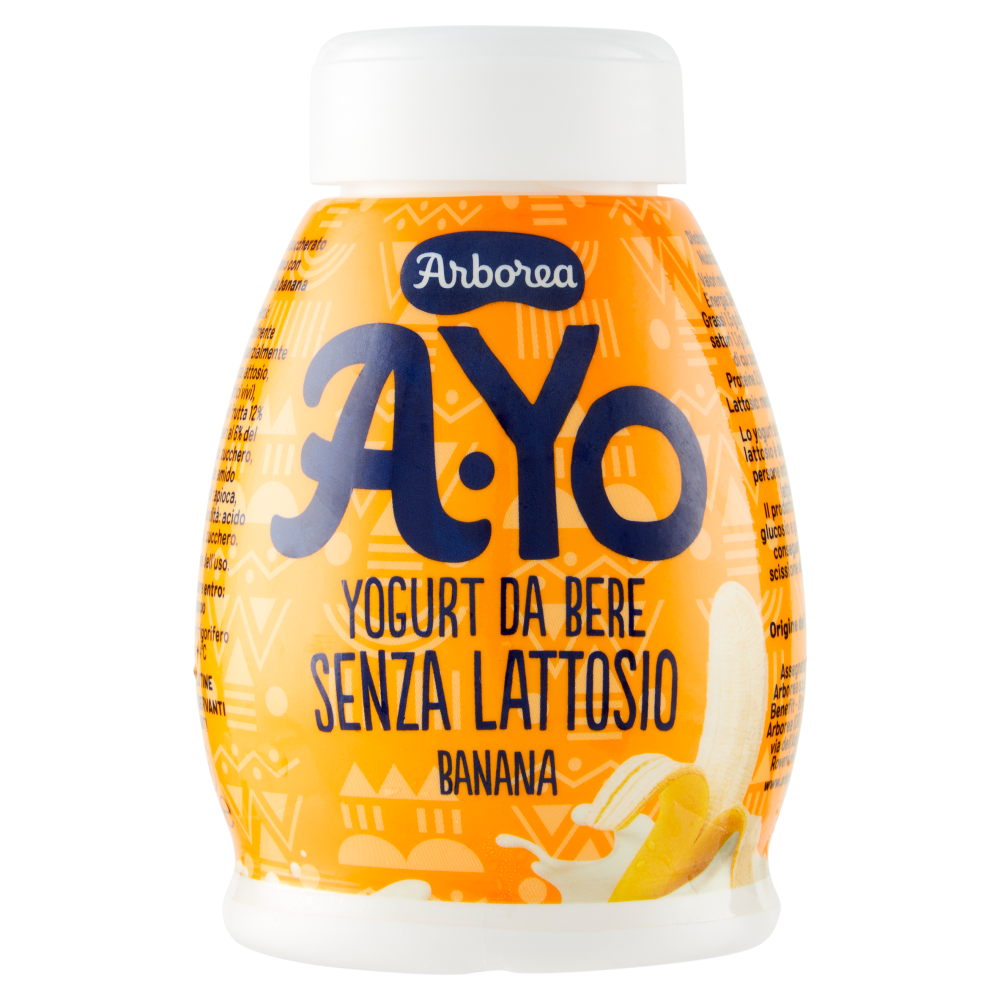 Arborea A-Yo Yogurt da Bere Senza Lattosio Banana 200 g