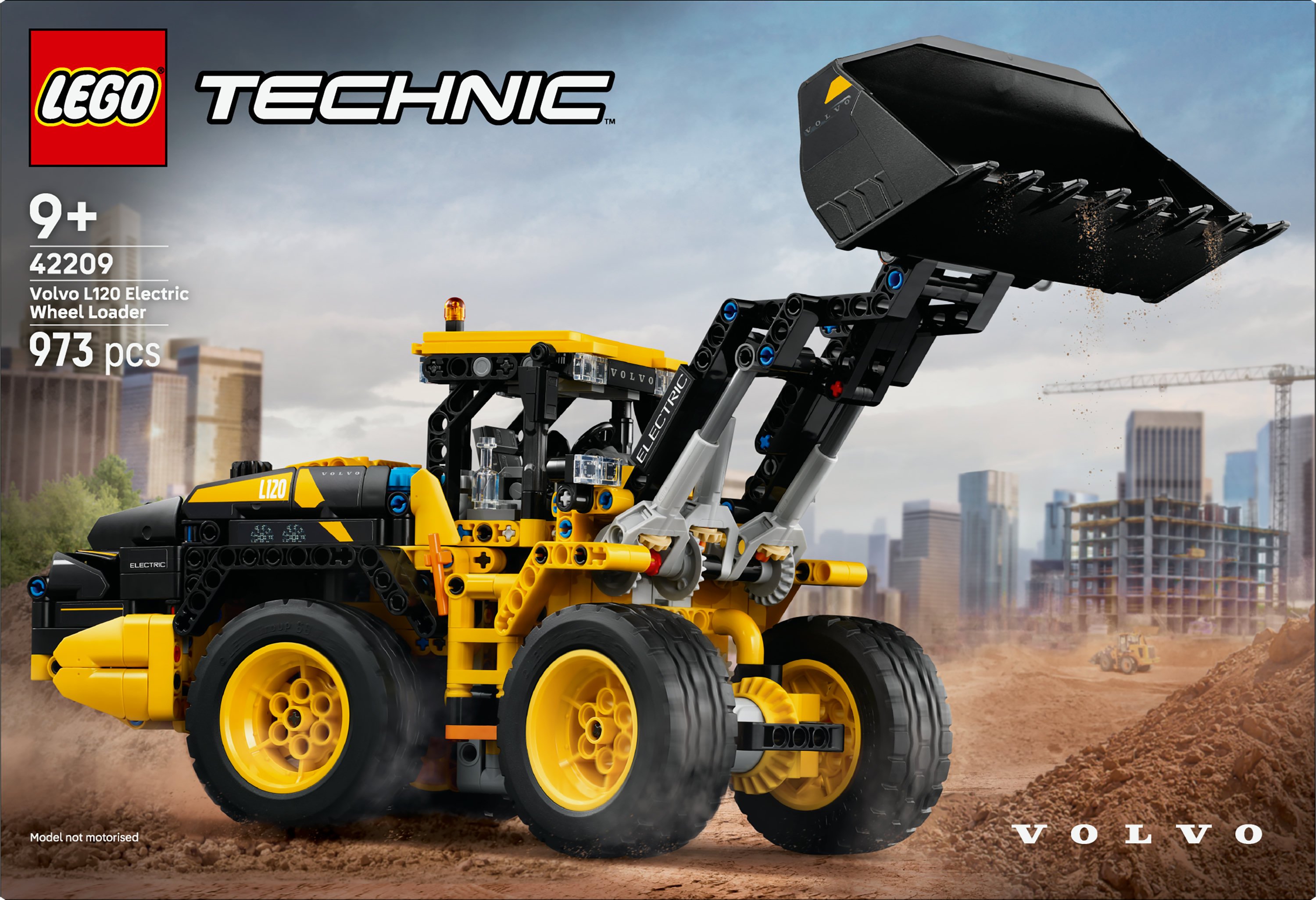 LEGO Technic Pala gommata Volvo L120 Electric