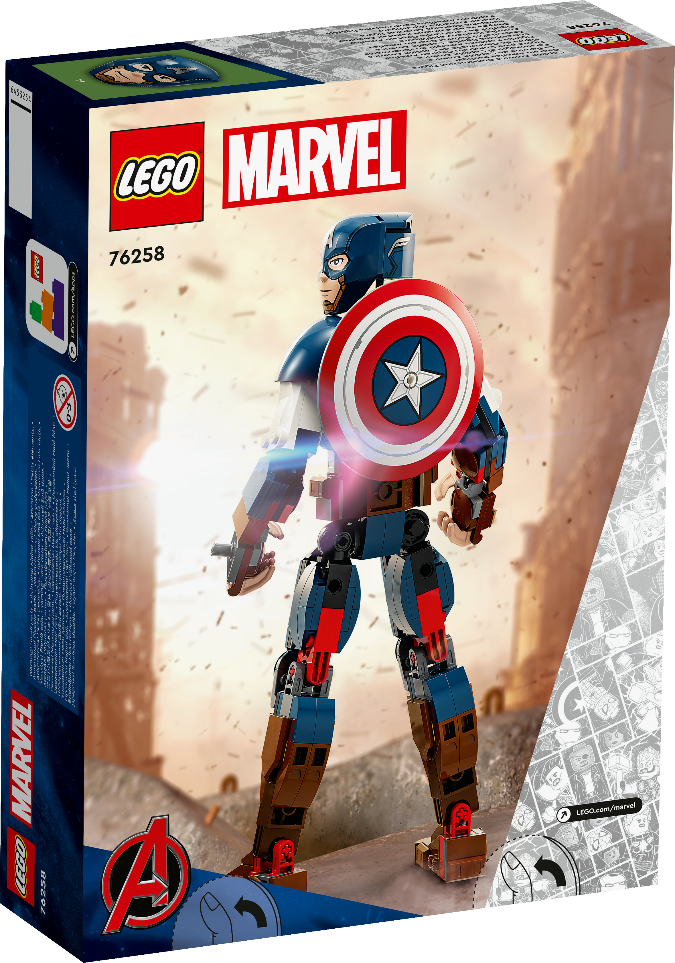 LEGO Marvel Super Heroes Personaggio di Captain America