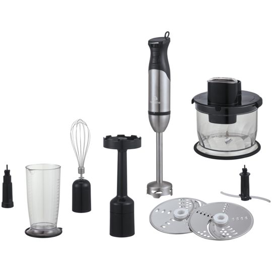 Mandine Frullatore a immersione multifunzione - MHB1200FS-21 in Acciaio inossidabile