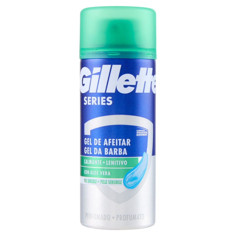 Gillette Series Gel da Barba Lenitivo, 75ml