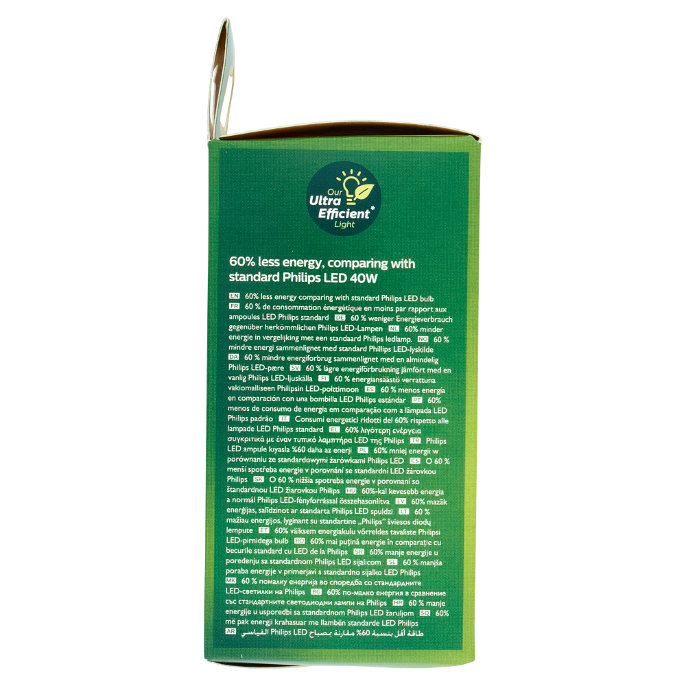 Philips LED Sfera Vetro Filam 40W E27 2700K Non-Dim Classe A