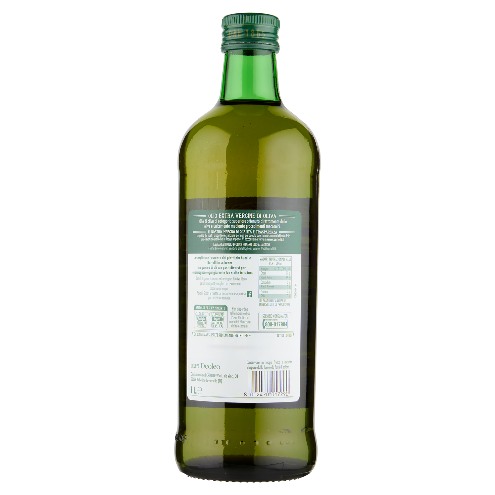 Bertolli Olio Extra Vergine di Oliva Originale 1 L