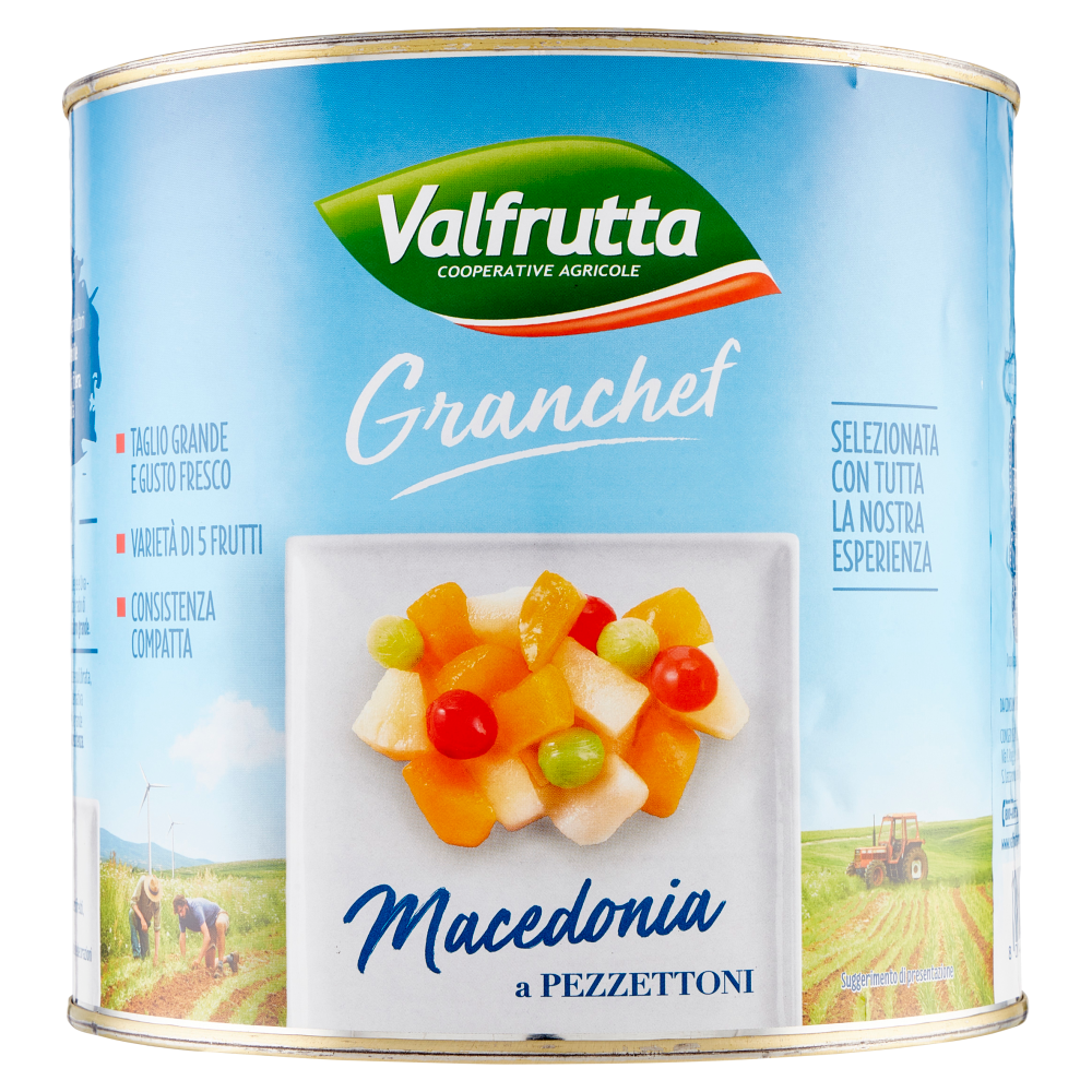Valfrutta Granchef Macedonia a Pezzettoni 2650 g