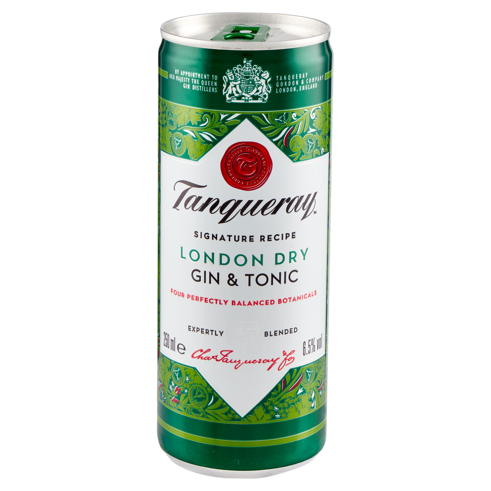 Tanqueray London Dry Gin & Tonic 250 ml Carrefour