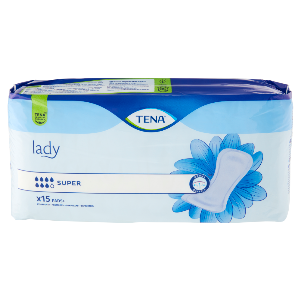 Tena lady Super Pads+ 15 pz 