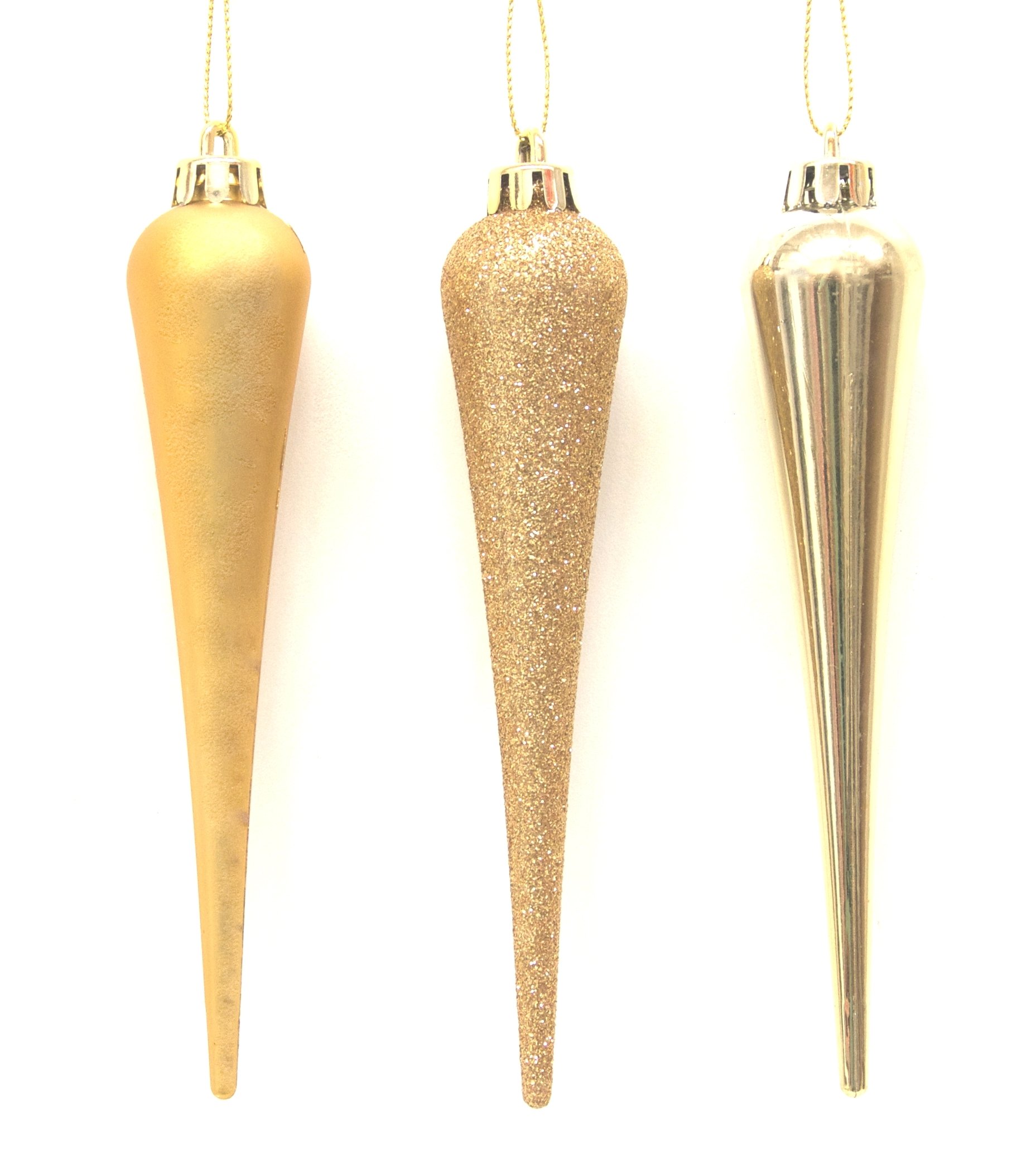 Giocoplast Addobbo Goccia Oro 16 cm