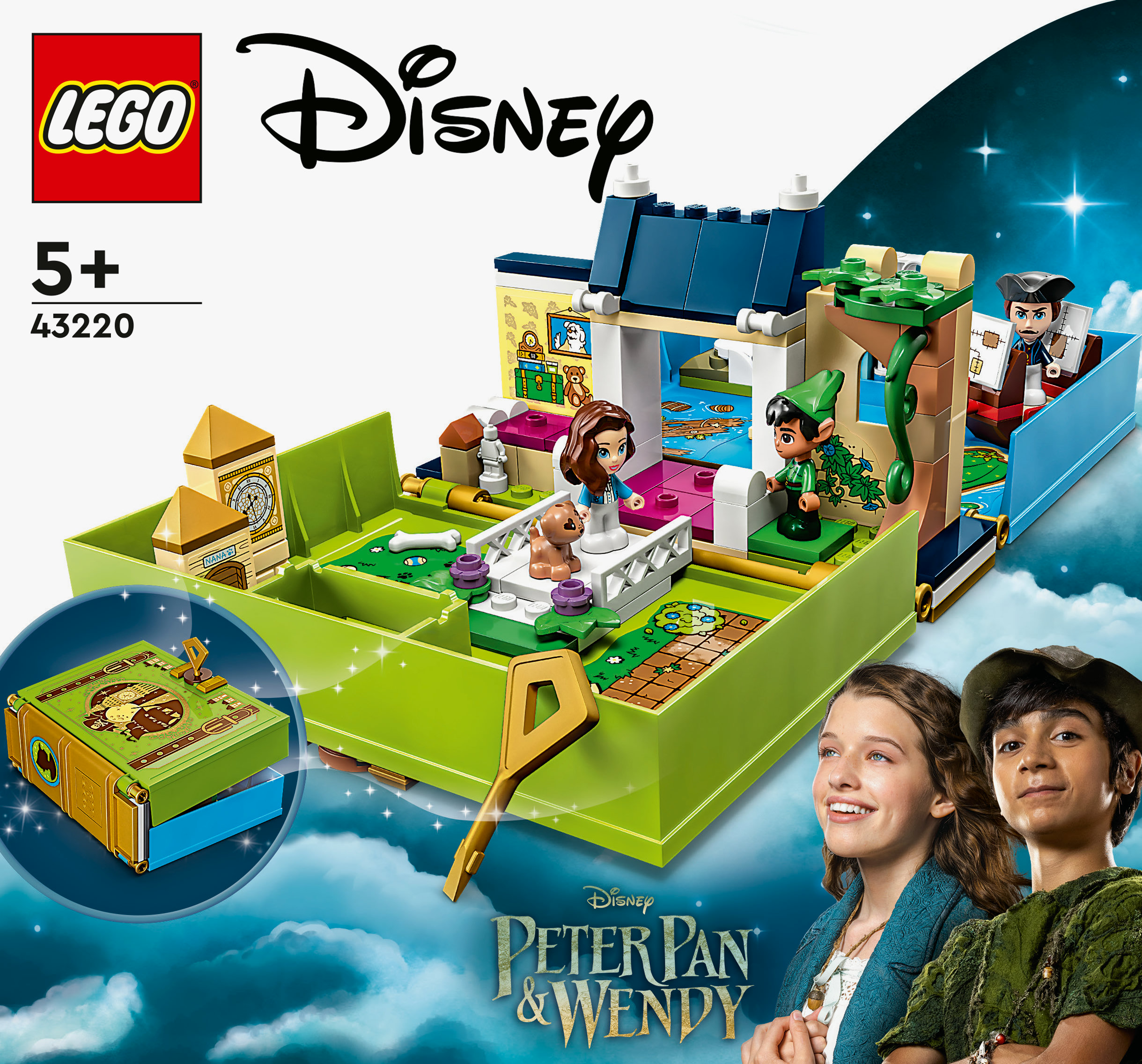 LEGO Disney L&rsquo;avventura nel libro delle fiabe di Peter Pan e Wendy
