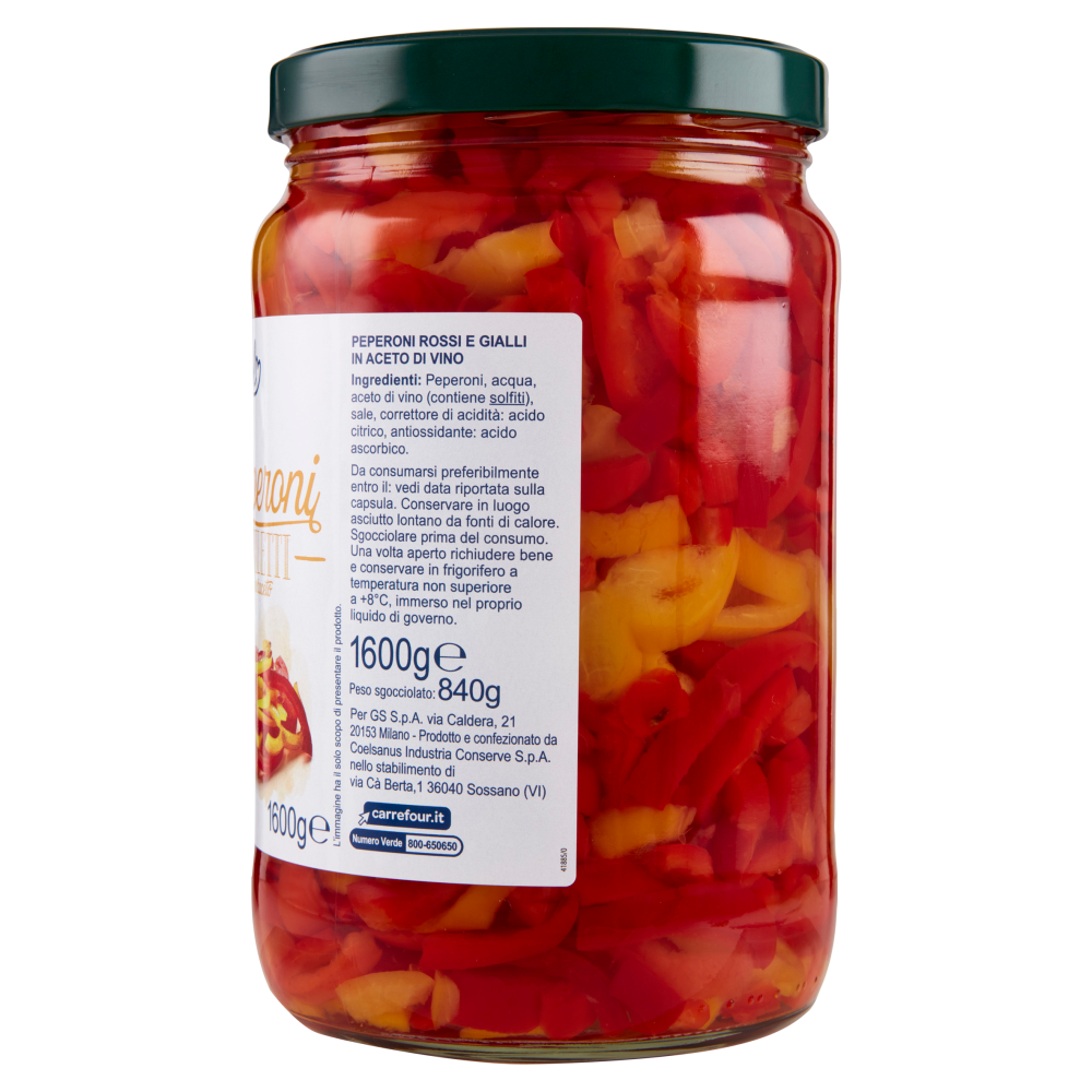 Simpl Peperoni a Filetti sottaceto 1600 g
