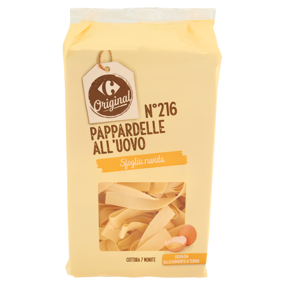 Carrefour Original N°216 Pappardelle all'Uovo 250 g