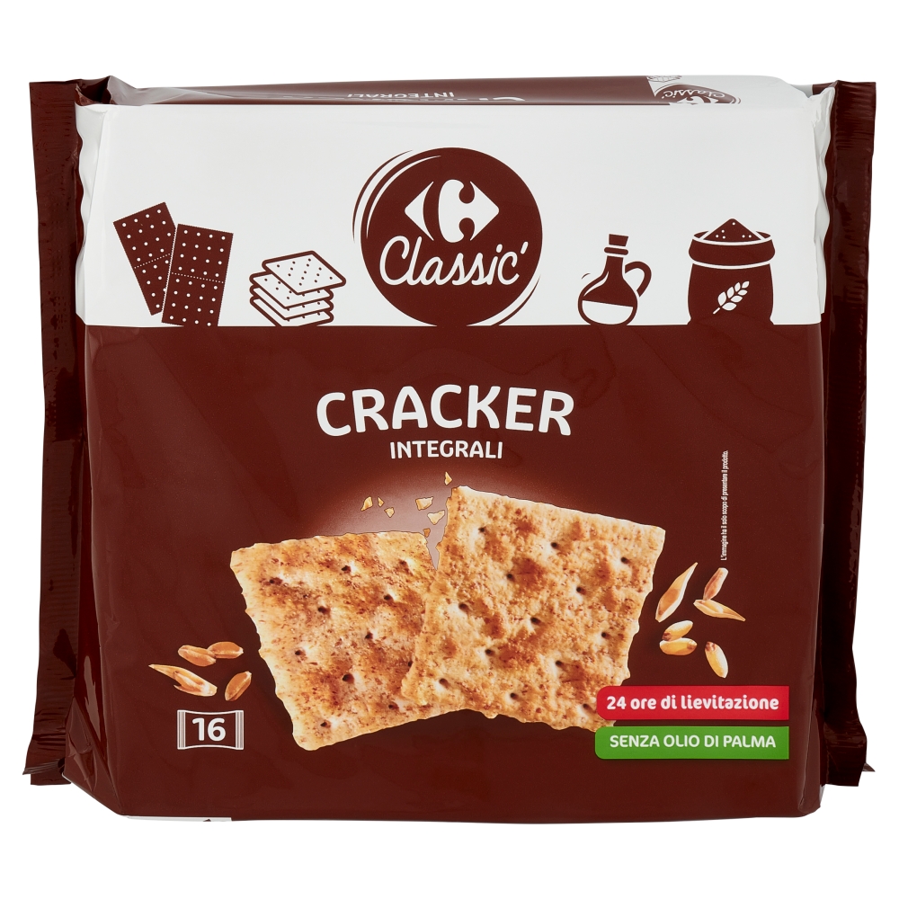 Carrefour Classic Cracker Integrali 16 x 35 g