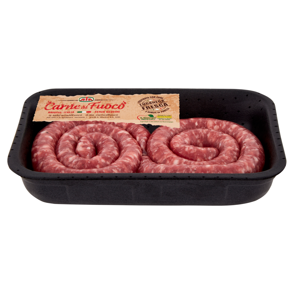 Aia Carne al Fuoco Salsiccia Luganega Paesana 0,350 kg