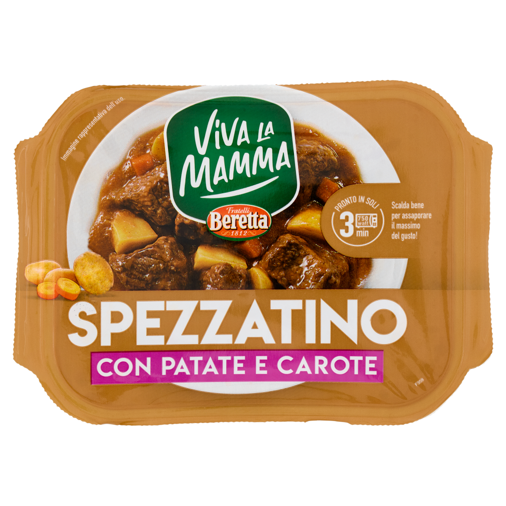 Viva la Mamma Spezzatino con Patate e Carote 220 g