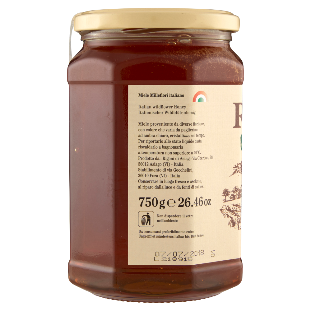 Rigoni di Asiago Miele italiano Rigoni 750 g