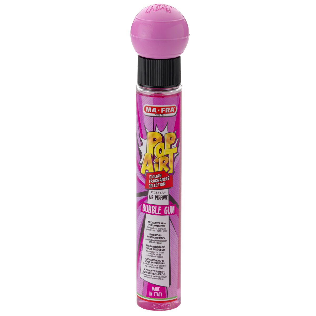 MA-FRA Pop Airt Bubble Gum - Rosa, 75ml, 12Pz