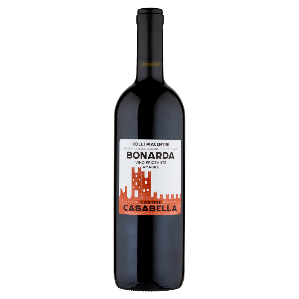 Cantine Casabella Colli Piacentini DOC Bonarda Vino Frizzante Amabile 0,75 l