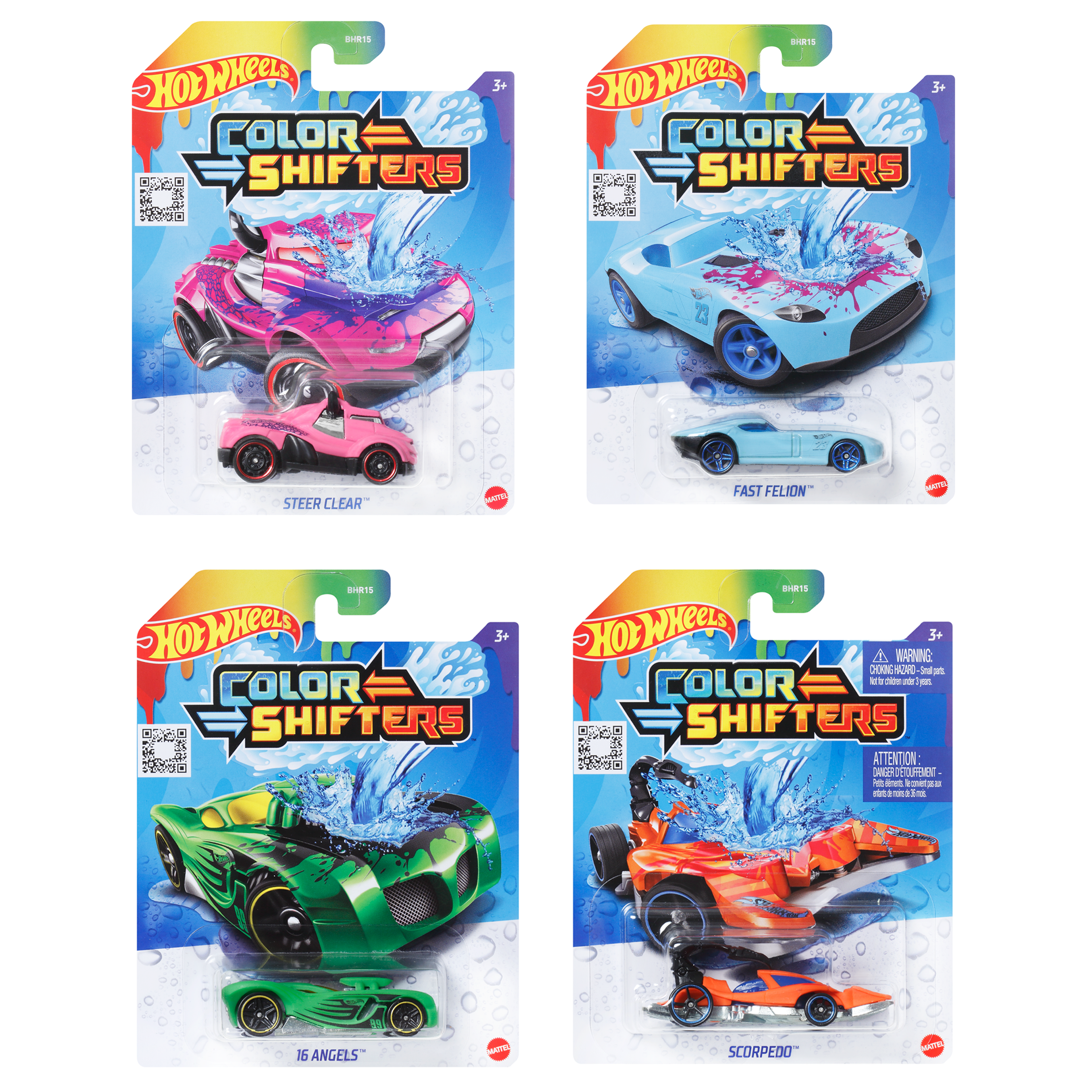Hot Wheels Color Shifters Veicoli cambia colore