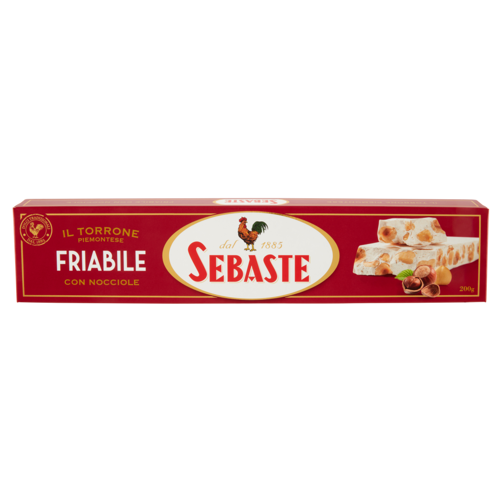 Sebaste Torrone Friabile con Nocciole 200 g