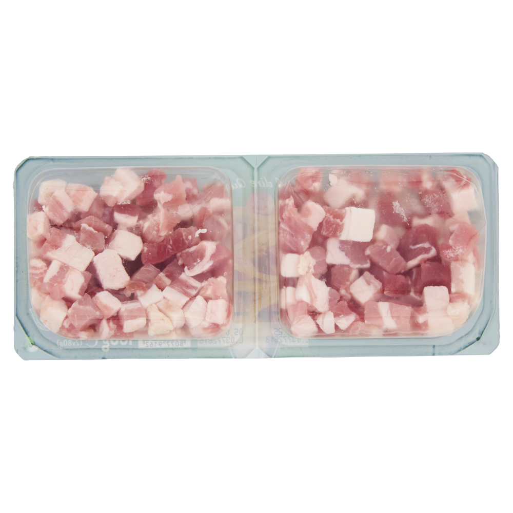 Negroni Pancetta Dolce in cubetti 2 x 80 g Carrefour