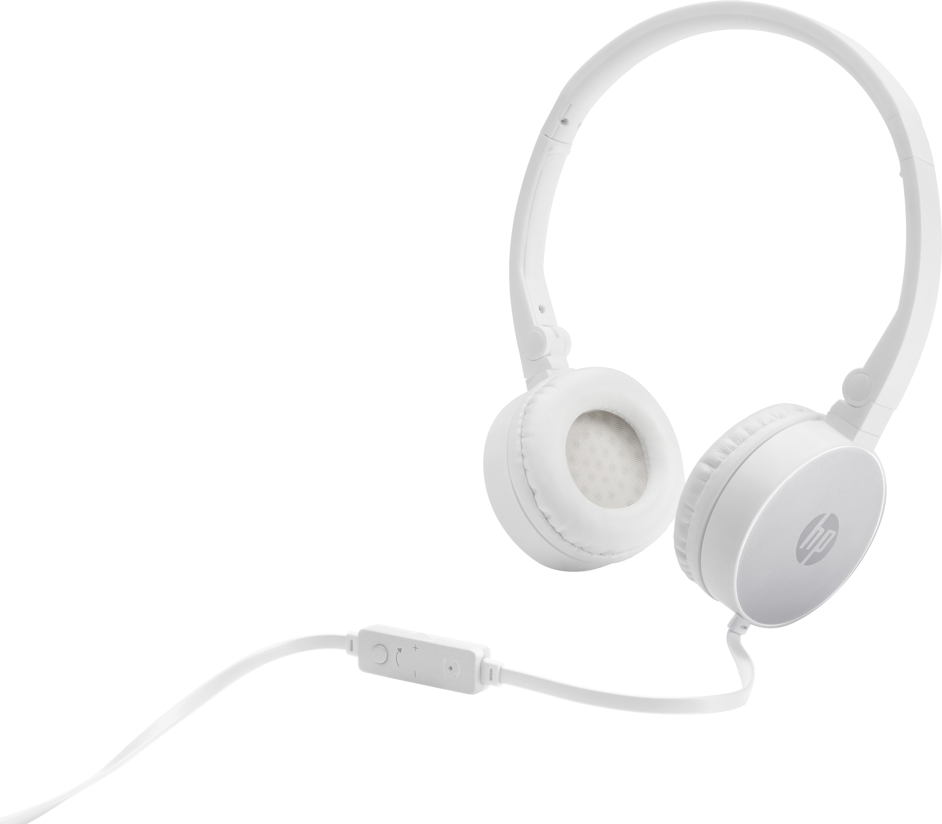 HP H2800 Auricolare Cablato A Padiglione Musica e Chiamate Argento, Bianco