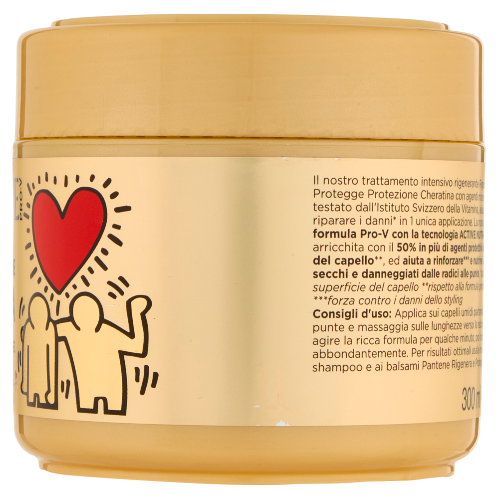 Pantene Pro-V Rigenera e Protegge Maschera Protezione Cheratina Keith Haring 300 ml