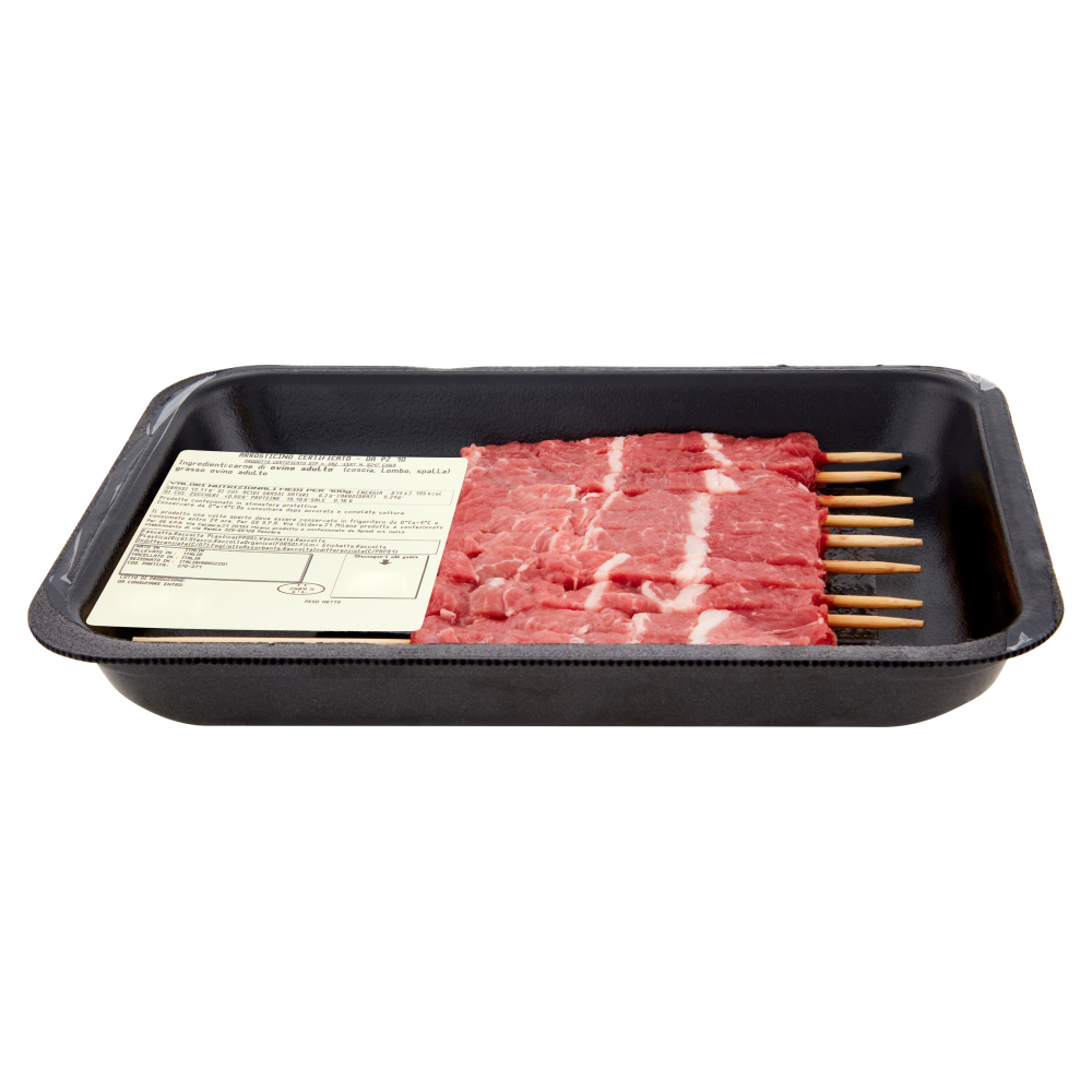 Spiedì gli Arrosticini Certificati ovino adulto 0,200 Kg