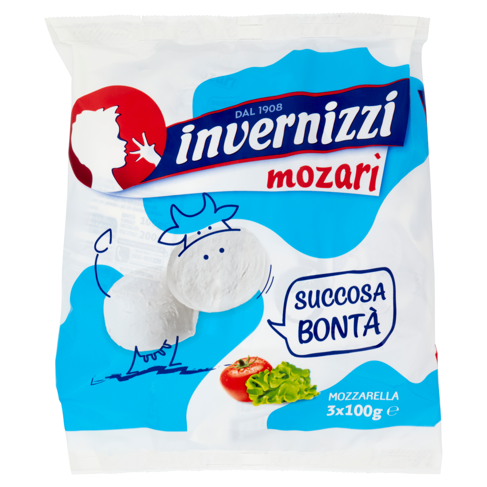 invernizzi mozarì Mozzarella 3 x 100 g