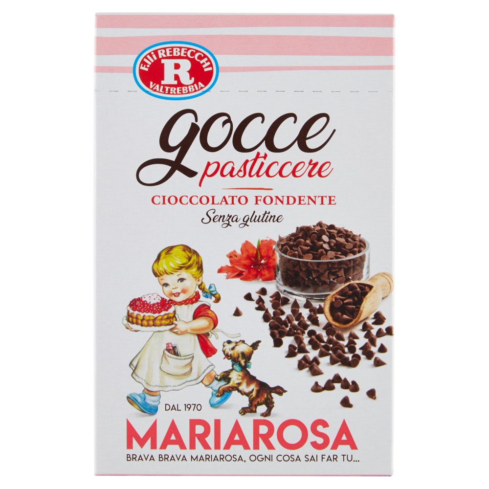 Mariarosa Gocce pasticcere Cioccolato Fondente 125 g
