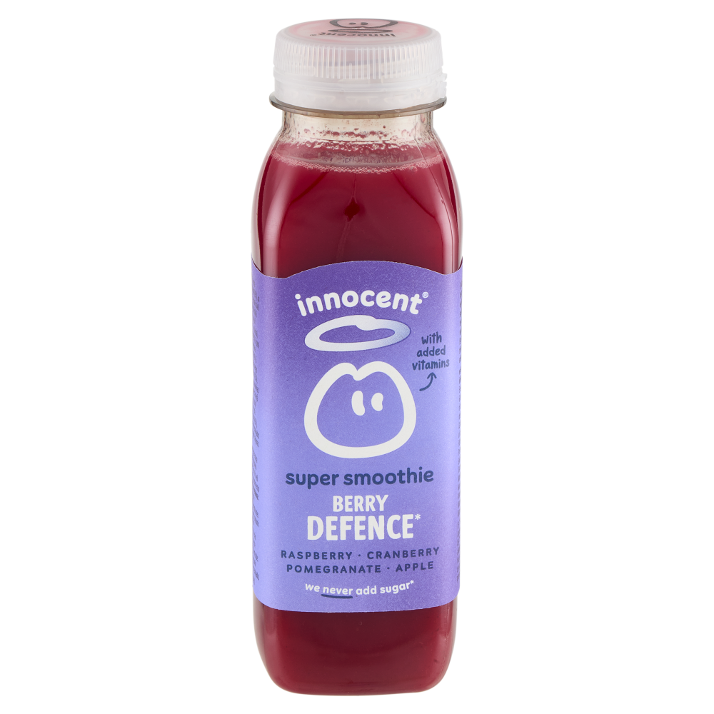 innocent super smoothie Berry Defense* Raspberry - Cranberry - Pomegranate - Apple 300 ml