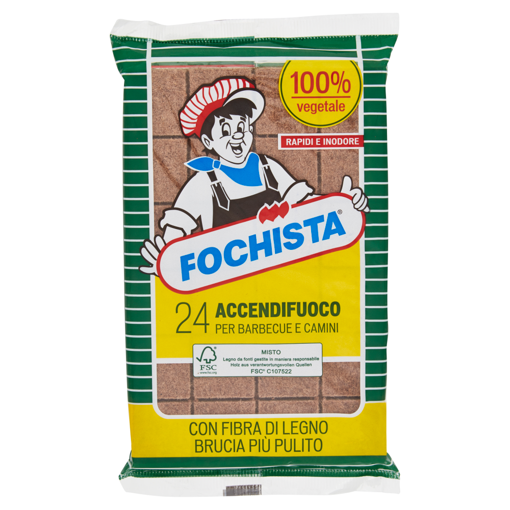 Tronchetti Accendifuoco Saratoga - Confezione Da 24 Pezzi Per Camino O Stufa - Foto 3
