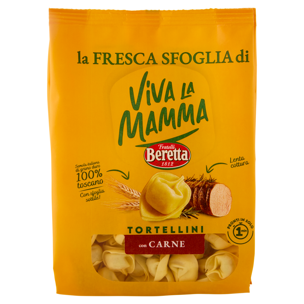 Viva la Mamma la Fresca Sfoglia di Tortellini con Carne 250 g